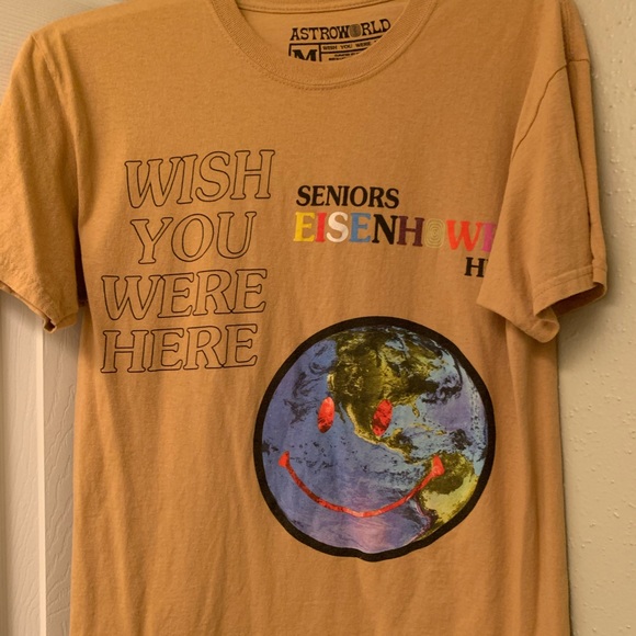 Travis Scott designed t-shirt
